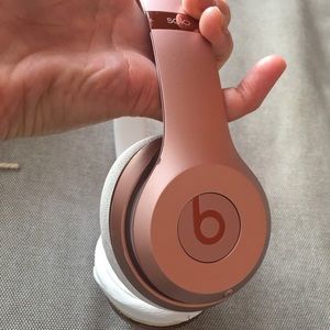 BEATS Rose Gold Headphones